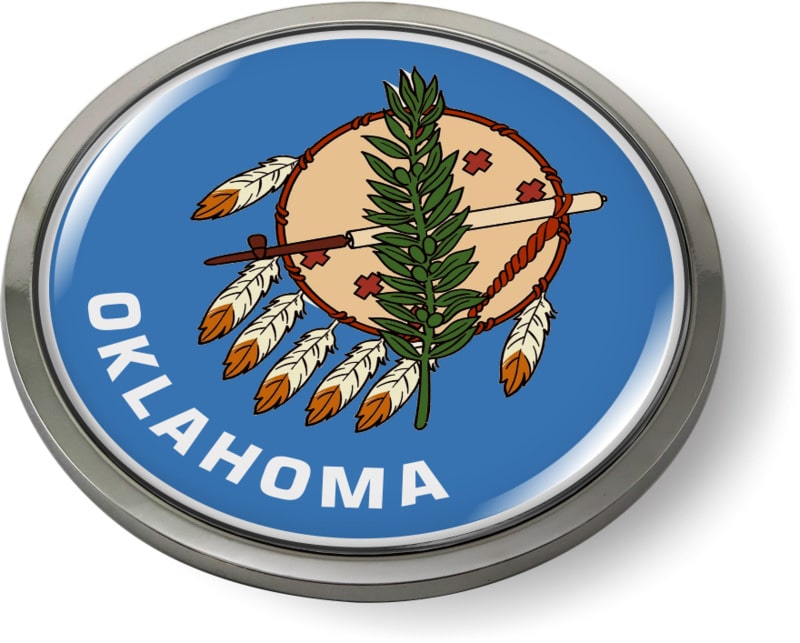 Oklahoma - State Flag Emblem
